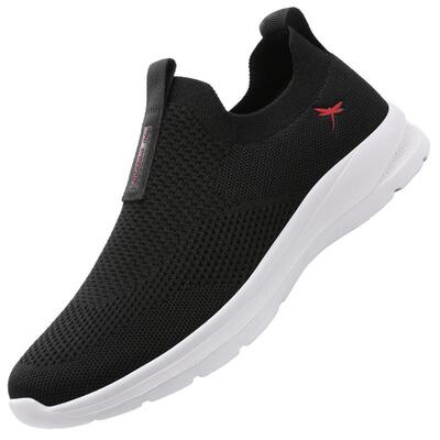 红蜻蜓运动休闲防臭一脚蹬网面鞋
