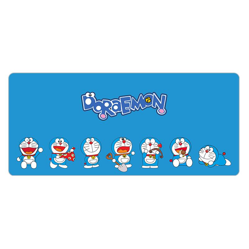 哆啦a梦超大号鼠标垫ins简约卡通动漫女生键盘电脑办公桌面垫定制