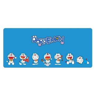 哆啦a梦超大号鼠标垫ins简约卡通动漫女生键盘电脑办公桌面垫定制