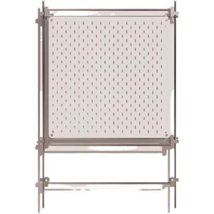 亚克力光轴洞洞板置物架定制厨房电竞房玄关墙面家政柜收纳书桌板