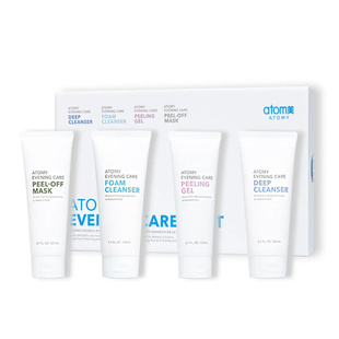 艾多美清洁洁面护肤四件套洗面奶卸妆乳撕拉面膜正品非官方旗舰店