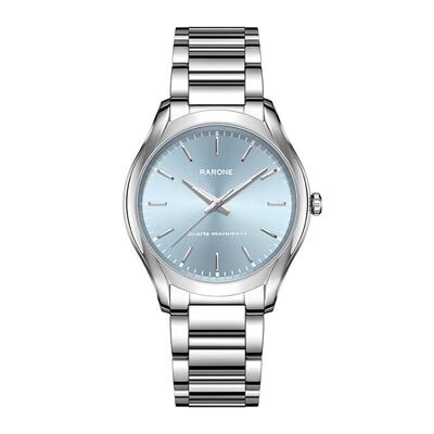 Rarone雷诺极曜男表商务简约蓝色