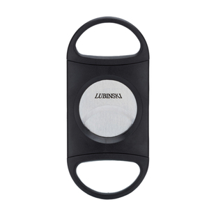 鲁宾斯基Lubinski超薄便携简易PVC材质平口雪茄剪刀