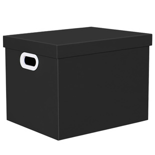 纸箱礼盒包装盒带盖收纳箱生日新年礼物盒情人节惊喜盒子黑色盲盒