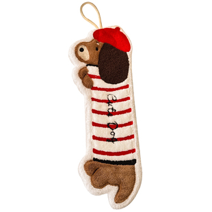 擦手毛巾可爱挂式超强吸水速干珊瑚绒擦手帕儿童家用厨房加厚抹布