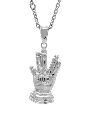 埃斯意choose祈祷之手吊坠项链