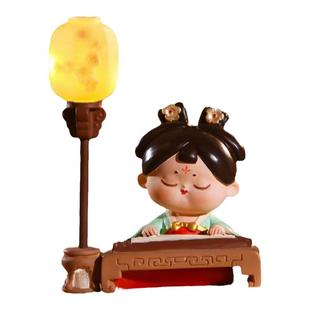 西安文创纪念品唐仕女小夜灯桌面摆件陕西特产伴手礼物新年小礼品