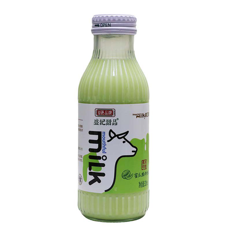 盛纪甜品蜜瓜酸奶饮品320mlX12瓶