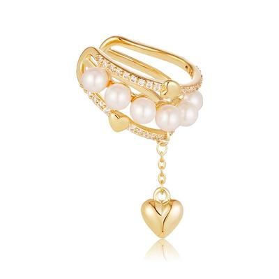 AIR-HORIZON耳夹无耳洞珍珠女