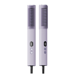 金稻冷风无痕梳蓬松梳高颅顶直卷两用发根神器负离子懒人直发梳女