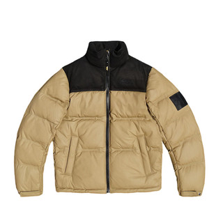 出口剩余好货！头层进口无涂层绵羊皮真皮皮衣男加厚鸭绒羽绒服