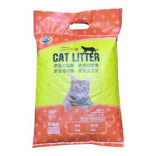 猫砂膨润土除臭结团强粉尘少吸水强宠物猫咪清洁用品猫沙5kg包邮