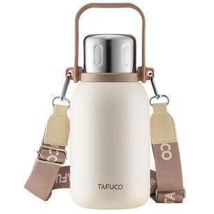 日本泰福高保温杯大容量女生水杯儿童学生杯子泡茶杯运动保温水壶