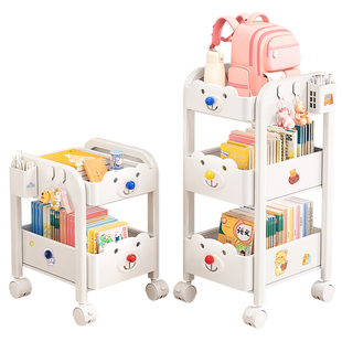 免安装书包置物架可移动零食小推车初中小学生放书包收纳置物架子