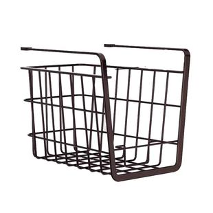 厨房收纳内置物架吊柜橱柜下挂架衣柜浴室储物架挂钩挂篮桌下悬挂