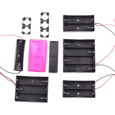 18650电池盒四节并联组合支架