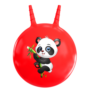 羊角球儿童感统训练球幼儿园宝宝跳跳球健身防爆加厚瑜伽球带把手
