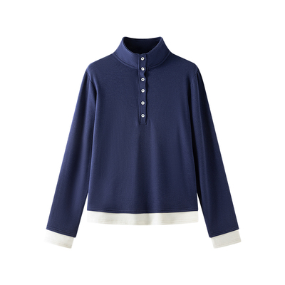 德绒卫衣立领可打底可外穿上衣