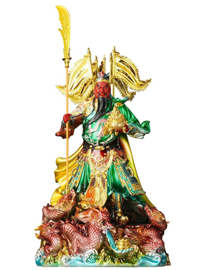 2026新款武财神关公招财神像摆件