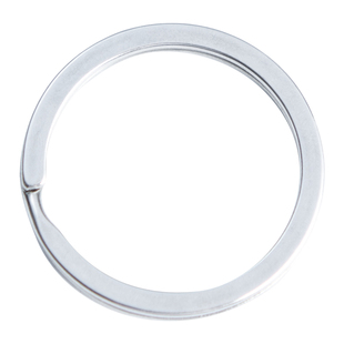 不锈钢钥匙圈环钥匙环钛合金钥匙扣圆形大小细锁匙扣简易迷你卡扣