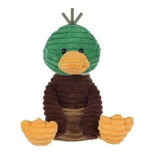 Apricot Lamb灯芯绒绿头鸭毛绒玩具可爱儿童生日礼物宝宝玩偶公仔