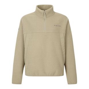 Discovery探索户外运动训练服保暖半拉链套头衫上衣女25秋冬新品