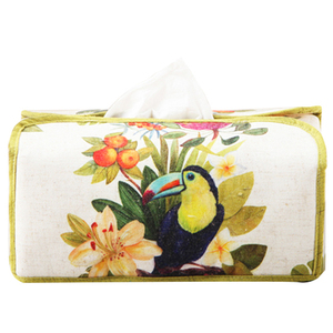 布艺纸巾盒创意纸巾盒袋套个性汽车餐巾纸收纳包抽纸盒家用纸巾套