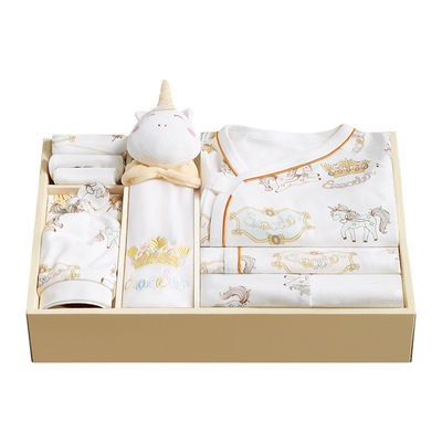 英国evoceler婴儿礼盒有机棉衣服