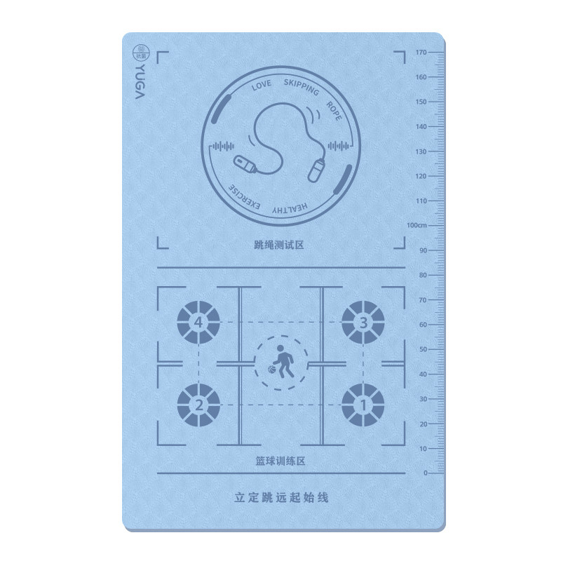 YUGA瑜伽垫2026新款静音加厚