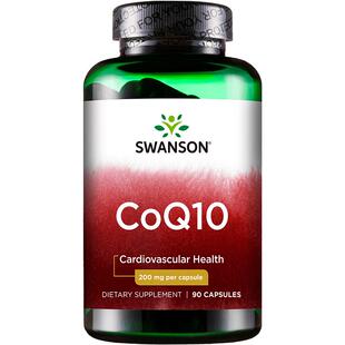 Swanson斯旺森高含量辅酶Q10高龄备孕抗氧化心脏保护心脑血管90粒