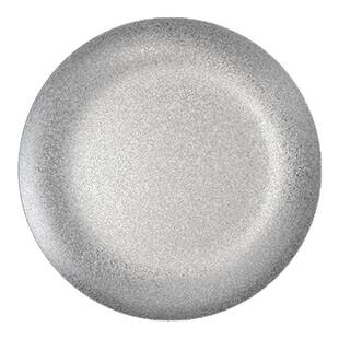 复古304不锈钢盘甜品盘蛋糕甜点碟子小餐盘圆形盘子收纳架工业风