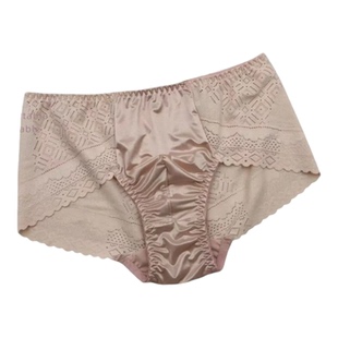 时尚日单新款丝滑提花弹力柔软贴身面料女版男式变装性感日常内裤