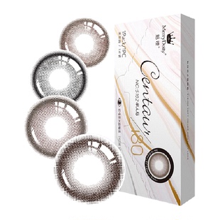 买1送1】MerryDolly半人马彩色隐形眼镜美瞳半年抛可啦大直径