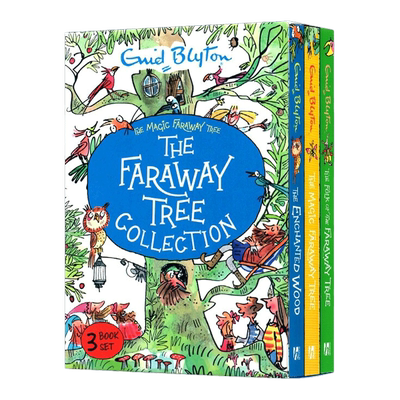 英文原版远方的魔法树3册套装