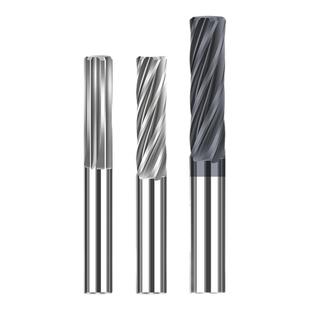 60度钨钢铰刀硬质合金直槽/螺旋H7小数点铰刀高精钢铝机用加长