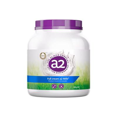 a2奶粉澳洲进口紫吨吨全脂高钙成人奶粉中老年牛奶粉早餐900g*1