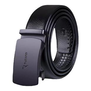 啄木鸟皮带男士2025新款真皮自动扣商务休闲年轻人牛皮裤腰带男款