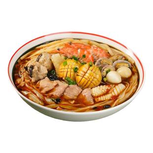 万国老友粉正宗广西南宁8袋扁粉切粉方便速食泡面干米粉主食零食