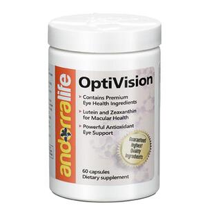 美国直邮进口 Andorralife安道明目清叶黄素玉米黄素 视力护眼片