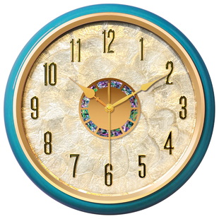 现代轻奢家用挂钟美式复古客厅钟表2026新款大气钟表个性创意时钟