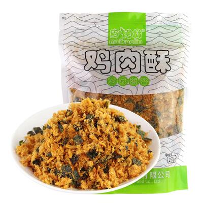 麦烤林芝麻海苔鸡肉酥