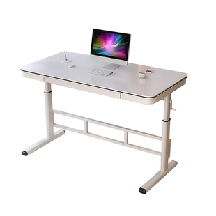 升降桌子电脑台式学生书桌家用儿童学习桌写字桌办公桌简约电竞桌