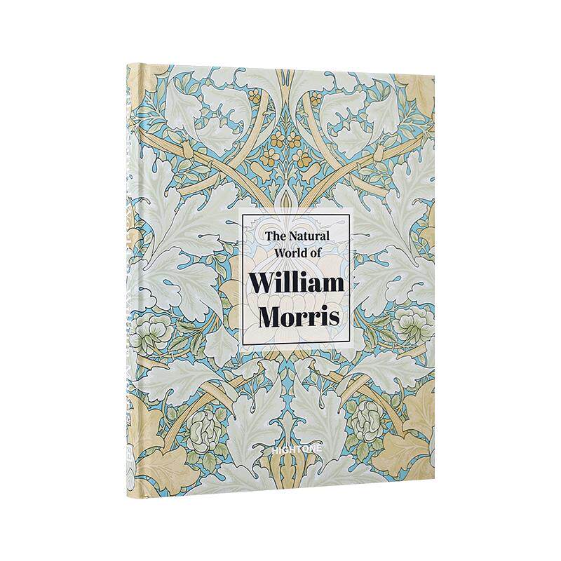 【赠海报】william morris威廉莫里斯画册 莫里斯molis植物和动物元素花纹样图案设计书籍 藤蔓花卉鸟类壁纸