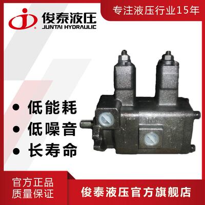 现货 台湾双联vp变量叶片泵 VP-DF-12-12-D小型液压电机用油泵