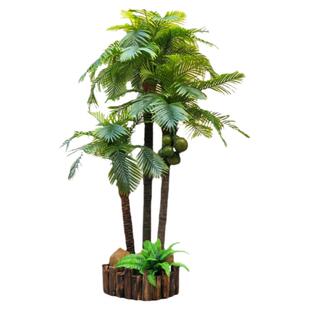 仿真椰子树假椰树 热带海南风情仿真树恐龙主题摆设道具家居装饰