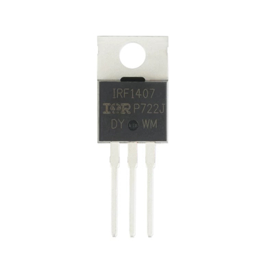 原装正品 IRF1407PBF TO-220 N沟道 75V/130A 直插MOSFET场效应管