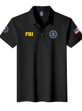 FBI美联邦调查局特工探员POLO衫