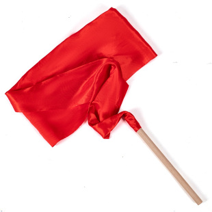 儿童体操彩带木棒红绸带大红绸子幼儿园课间道具舞蹈表演艺术彩带