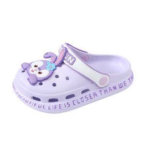 儿童洞洞鞋女童拖鞋夏季防滑软底中大童室内女孩凉拖鞋外穿沙滩鞋