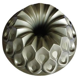 烘焙模具美国Nordic Ware同款Crown Bundt Pan铝合金皇冠蛋糕烤盘